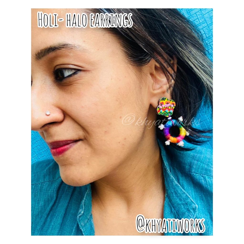 Holi Halo Earrings