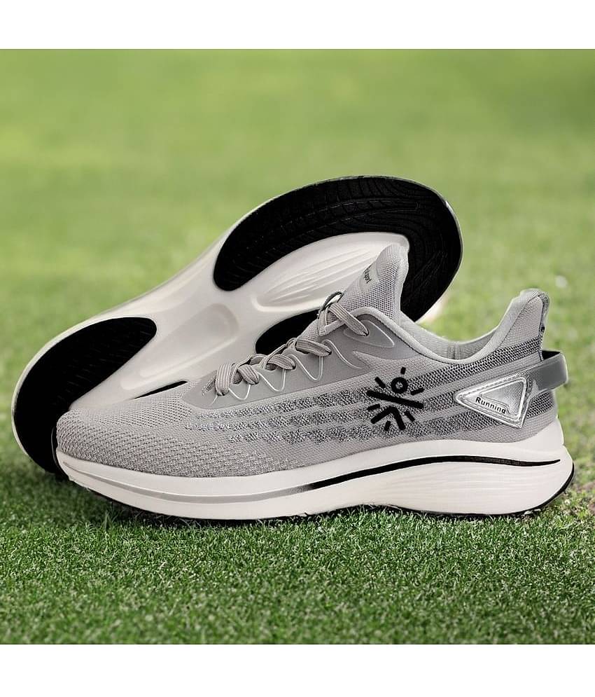 Cult Active Gray Men's Sports Running Shoes