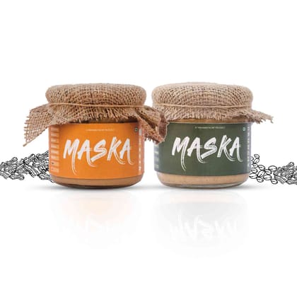 asKa Peanut Butter Combo | Smooth + Crunchy (500gm + 500gm) | High Protein | No Hydrogenated Oils | Zero Cholesterol | Zero Trans Fats 500g Each (Pack of 2)