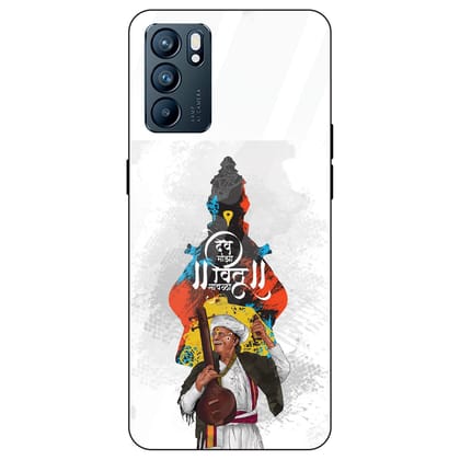 Lord Vitthal - Glass Case For Oppo Models-Oppo A3