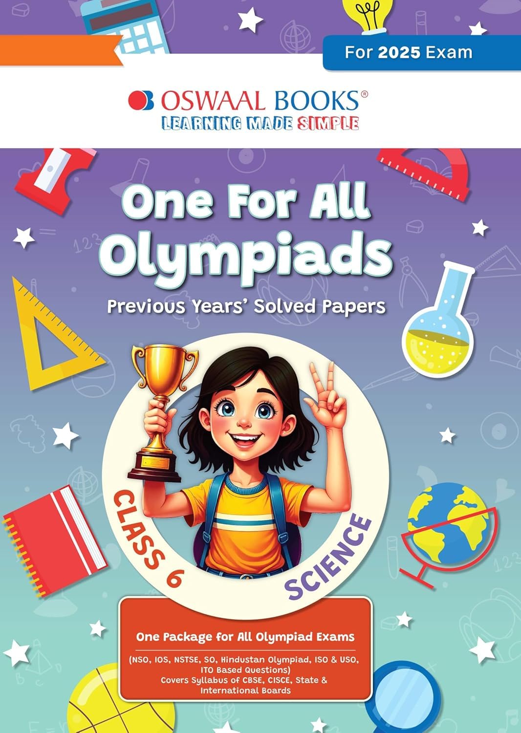 Oswaal One for All Olympiads Chapter-wise Previous Years' Solved Papers, Prep-Guide Class 8 Cyber For 2025 Exam Paperback  27 January 2025 [Paperback] Oswaal Books And Learning Private Limited