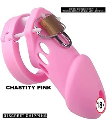 CHASTITY PLASTIC PINK For Men