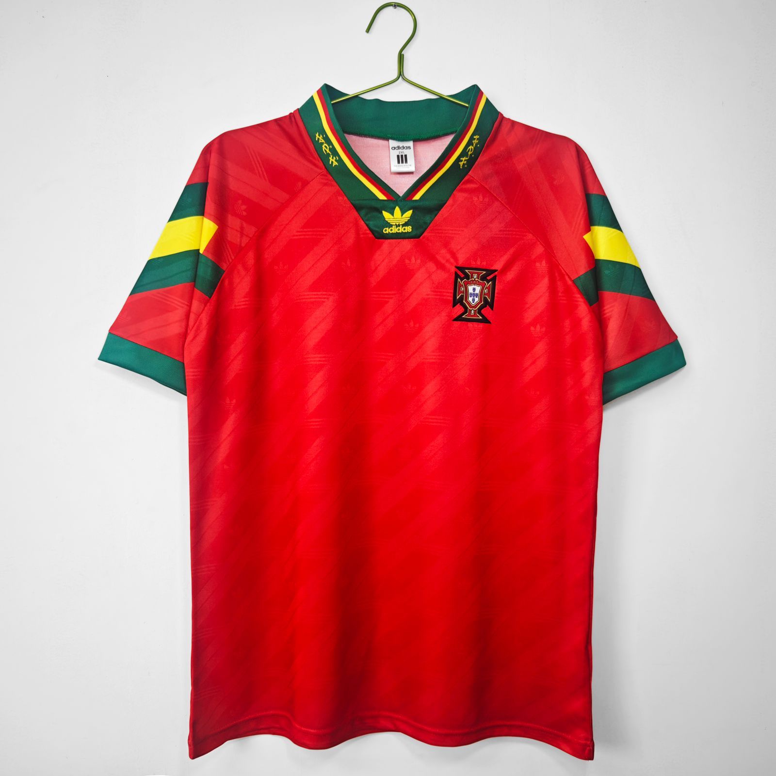 Portugal 1992-94 Home Retro Jersey-XL