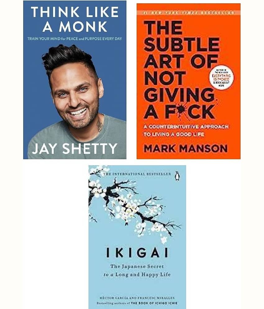 Think Like A Monk + The Subtle Art + Ikigai