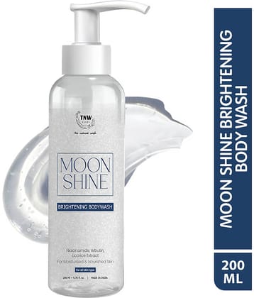 TNW The Natural Wash Moon Shine Brightening Body Wash | With Green Tea & Aloe | 200ml