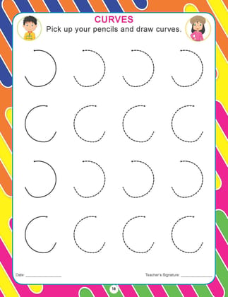 Nursery Pattern Writing Book for Age 2- 5 Years | Early Learning Books [Paperback] Dreamland Publications [Paperback] Dreamland Publications