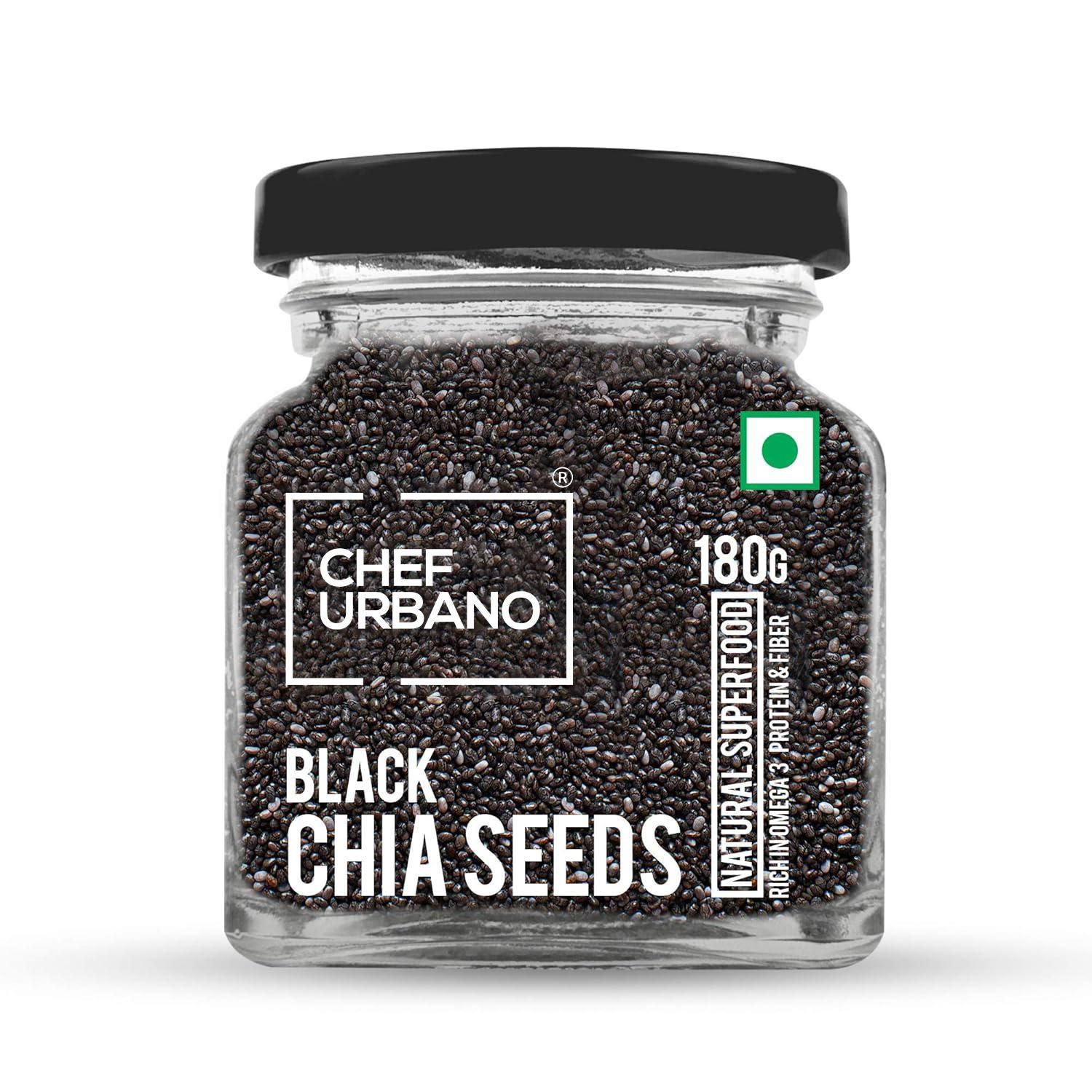 Chef Urbano Seeds Chia Bottle 180 Gms (MRP: Rs. 199/-)