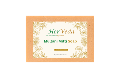HerVeda Multani mitti Handmade glycerine soap