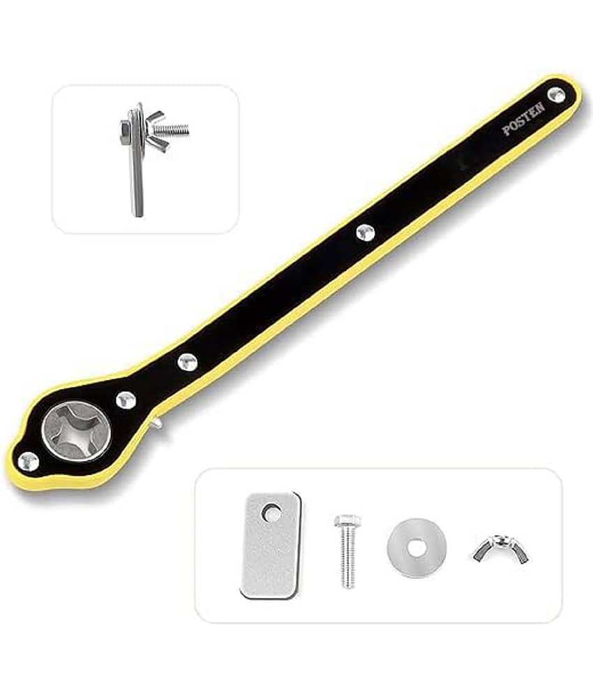 Universal Car Jack Ratchet Wrench|360 forward and reverse knob Labor-Saving design|Scissor Jack Lift Speed Handle Tool|Jack Lug Handle Tool|Tire Wheel Jack Wrench