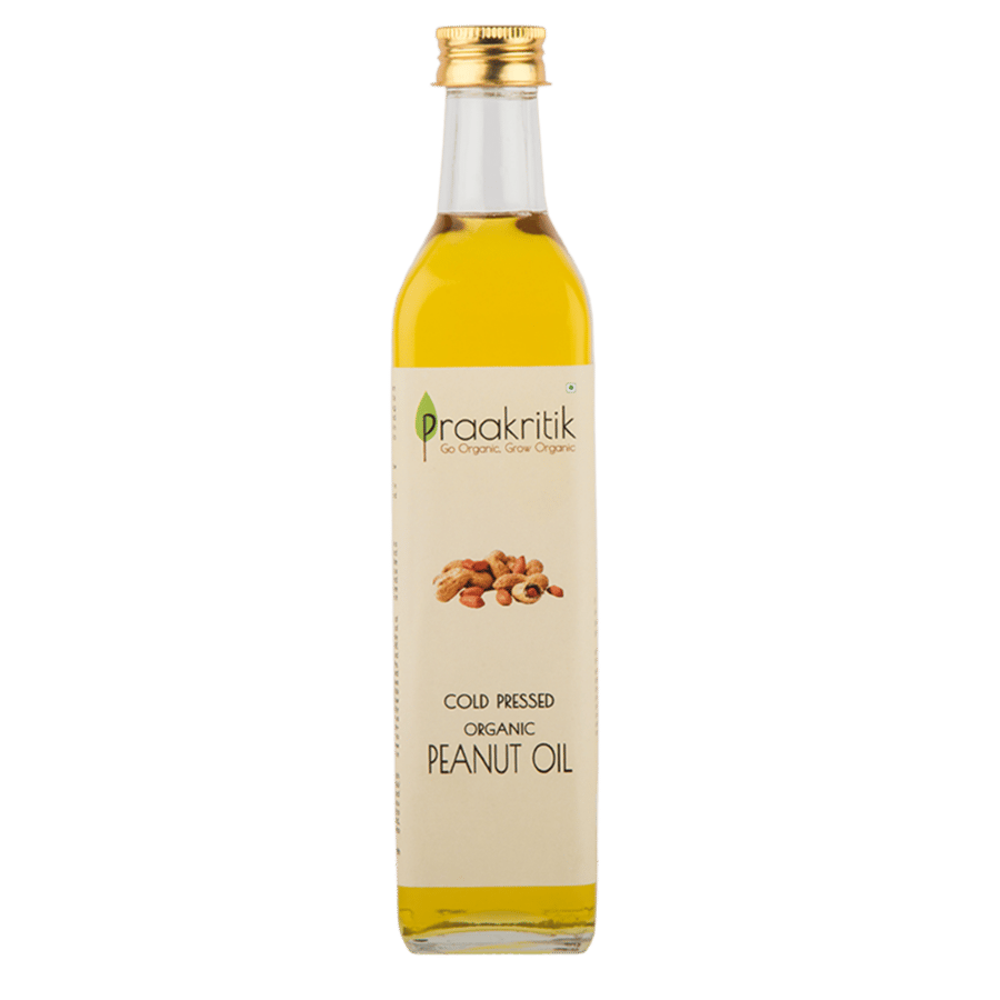 Praakritik Organic Cold Pressed Peanut Oil 500 ml