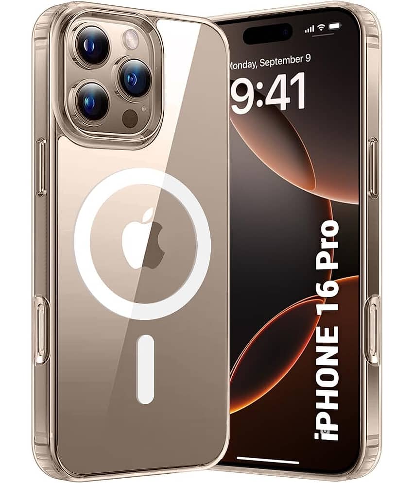 VAKIBO Plain Cases Compatible For Rubber iPhone 16 Pro ( Pack of 1 )