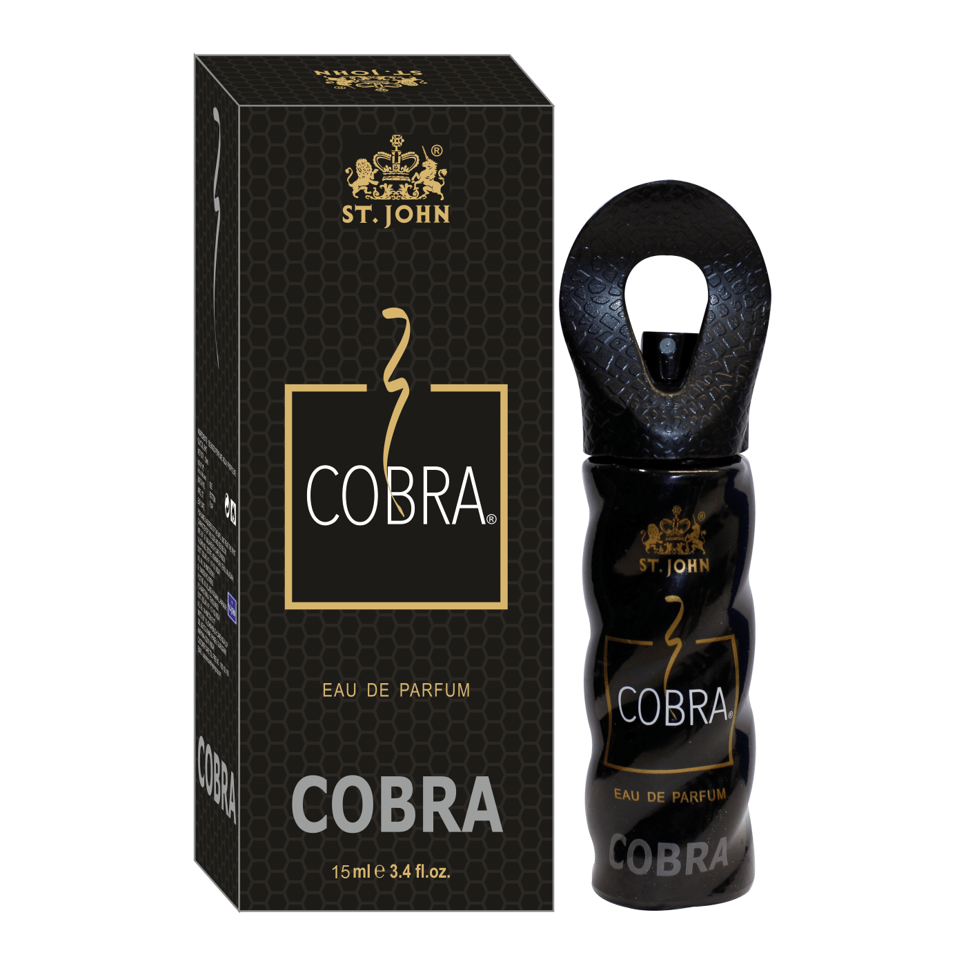 St.John Cobra Eau de Perfume for Men 30ml (Pack of 12)