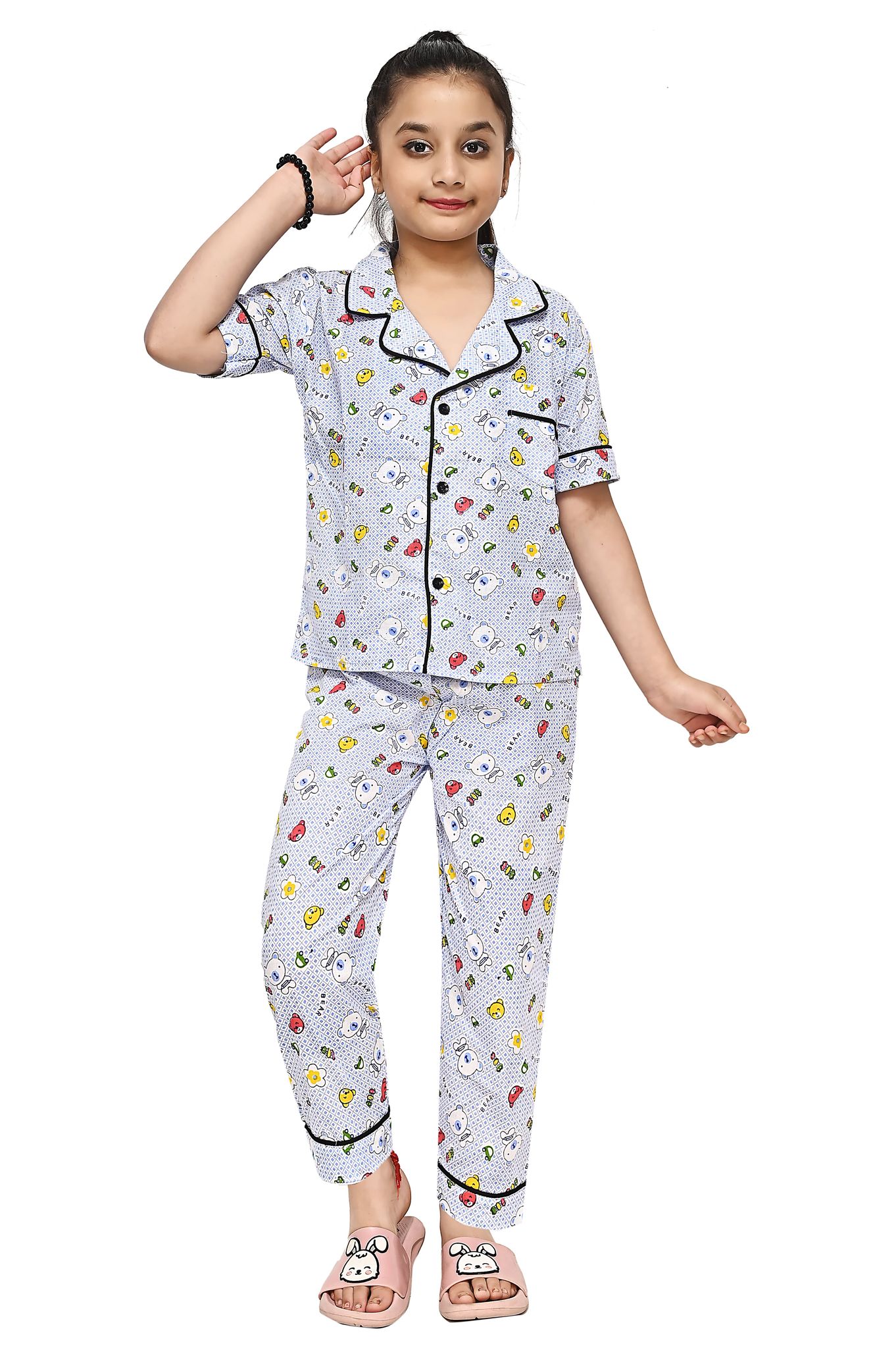 Kids Imported Summer Cotton Tracksuits-1-2 yr