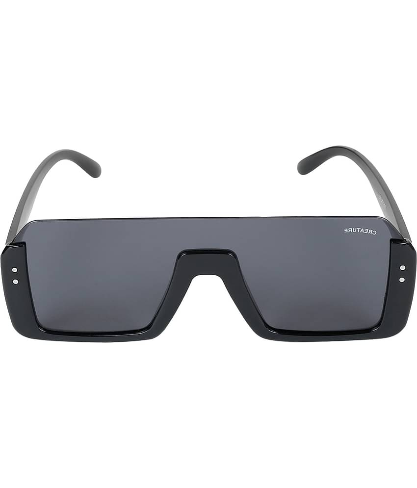 Creature - Black Square Sunglasses ( Pack of 1 )