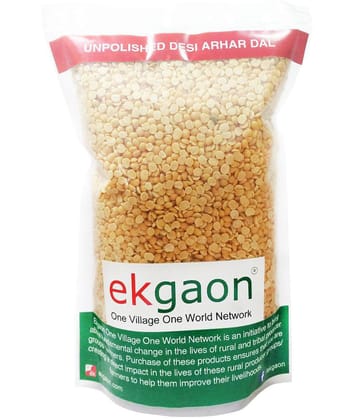 Ekgaon Unpolished Desi Arhar Dal 950 gm