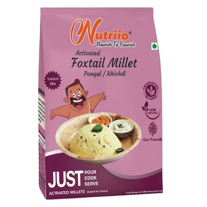 Nutriio - Foxtail Millet Pongal or Khichidi Mix 200 Gms (Pack of 2)