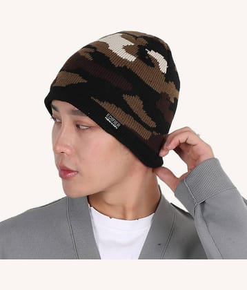 Edifier Woollen Winter Cap for Men & Women (Pack of 1)