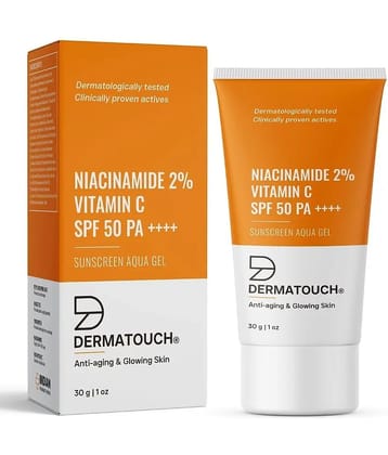 Dermatouch Niacinamide 2% Vitamin C Sunscreen Spf 50+ Pa ++++ , 30gm