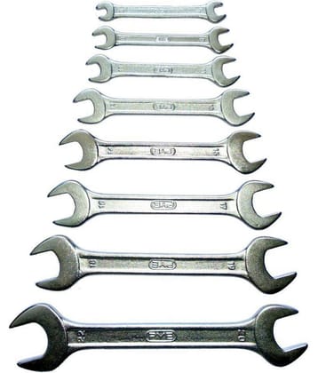 PYE Open Spanner 6x7 to 20x22 set of 8 pc (1152)