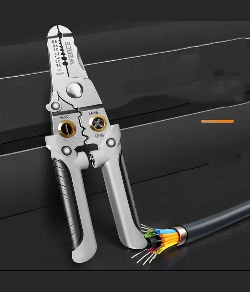 Saykhus 6-in-1 Multifunctional Wire and Cable Stripping Cutter