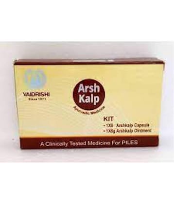 VAIDRISHI ARSHKALP CAPSULE AND OINTMENT (PACK OF 3)
