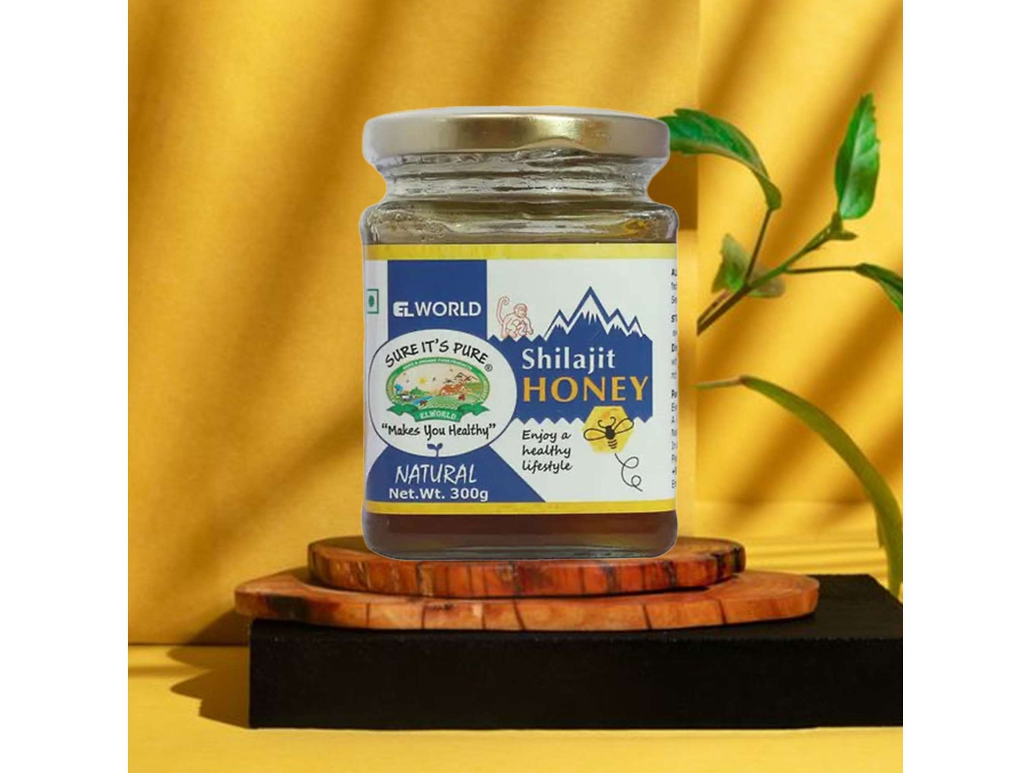 Elworld Agro & Organic Food Products Shilajit Honey 300g