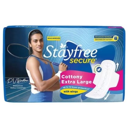 Stayfree Secure Sanitary Pads XL 20 Pcs