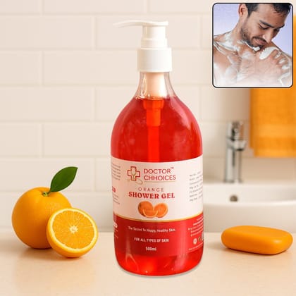 Doctor Chhoices / Choices Orange Shower Gel – 500ml (1 Pc)