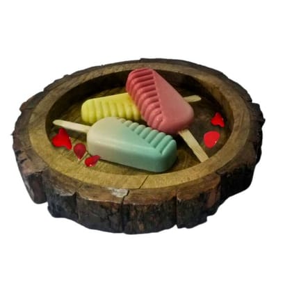 Sweet Tooth-Ice Candy - Goat Milk Handmade Soap with Cranberry oil- 110 Gms