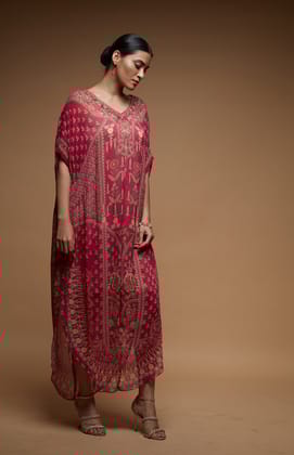 Fuchsia Color Tunic-Free Size