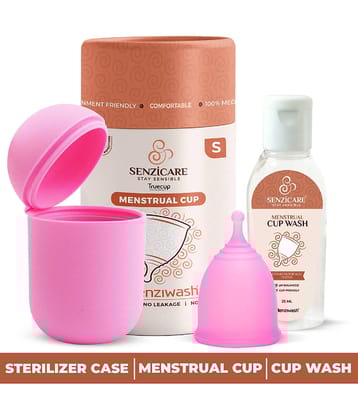 Senziwash Silicone Reusable Menstrual Cup Small ( Pack of 1 )