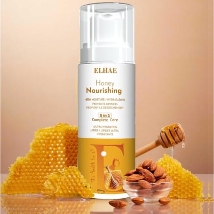 ELHAE Original Scent Dry Skin Lotion, Body and Hand Moisturizer for Long Lasting Skin Hydration, with HYDRALUCENCE blend and Honey Essence 50ml