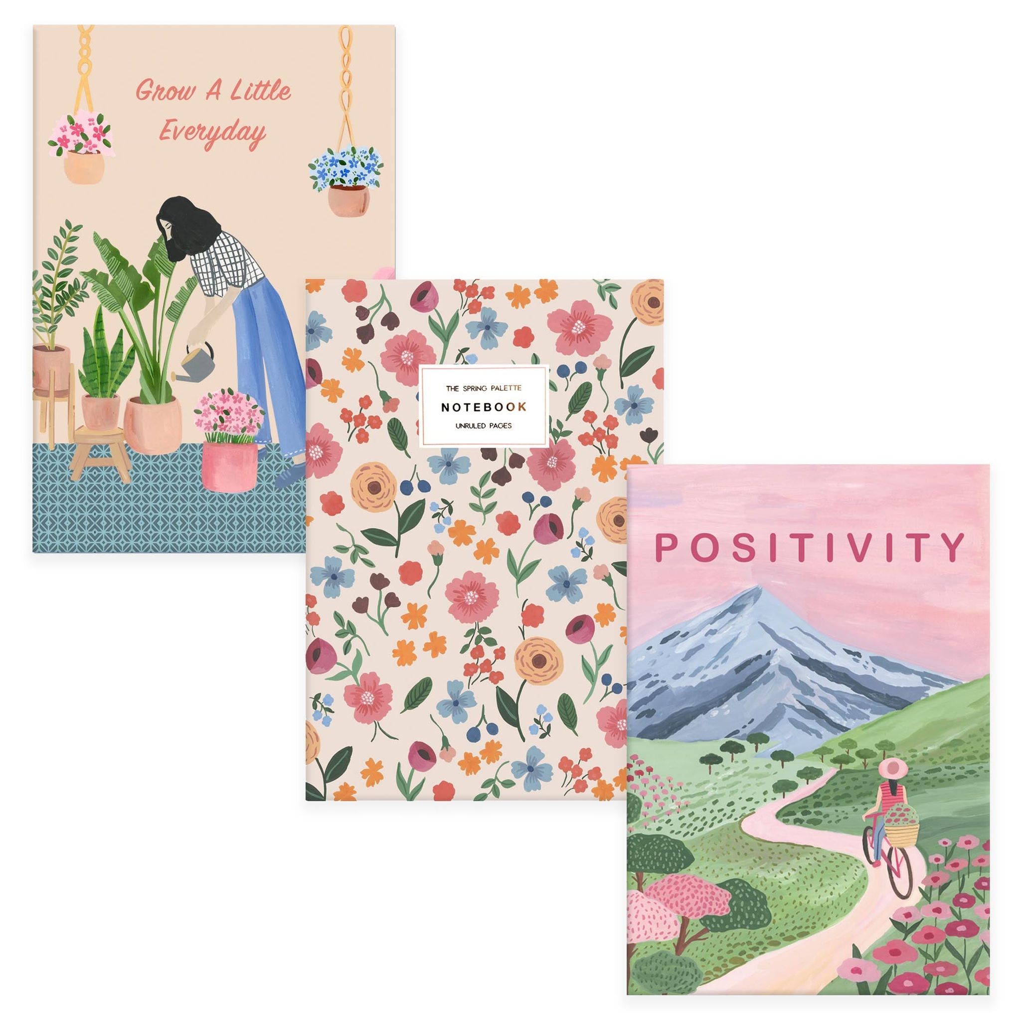 Set of 3 Notebooks | Positivity