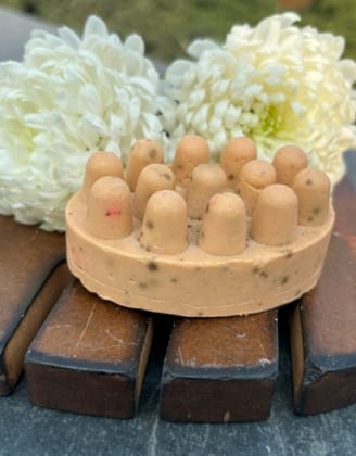 CraftySouls Patchouli Citrus Bliss - Handcrafted Aromatherapy Spa Bar for Nourished & Radiant Skin