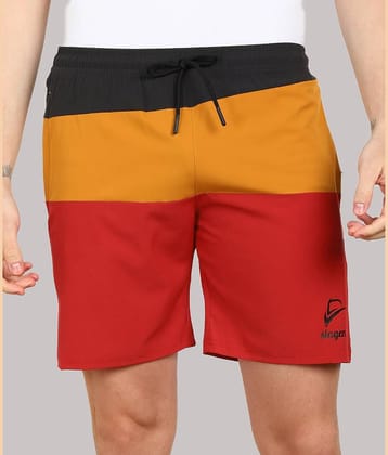 SLAGEN - Multicolor Polyester Men's Running Shorts ( Pack of 1 )