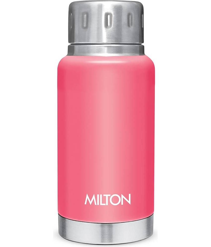 Milton Elfin 160 Thermosteel Hot and Cold Water Bottle, 160 ml, Light Blue