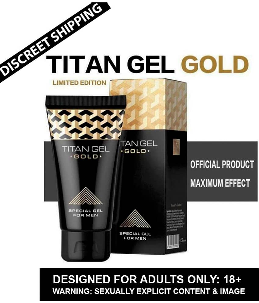 TITAN GEL GOLD - 50ML FOR ULTIMATE PLEASURE BY SEX TNTRA