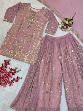 Beautiful Party Wear Top Bottom And Dupatta Beautiful Party Wear Top Bottom And Dupatta