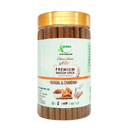 Sogra Exclusive Premium Chandan And Guggal Fragrances Dhoop Stick 160 Gms (Pack Of 1)