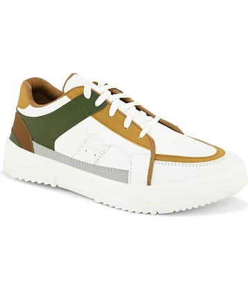 John Karsun White Men's Sneakers