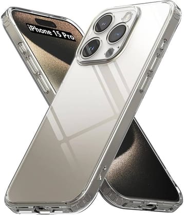 Case Vault Covers Silicon Soft cases Compatible For Silicon iPhone 15 pro ( Pack of 1 )