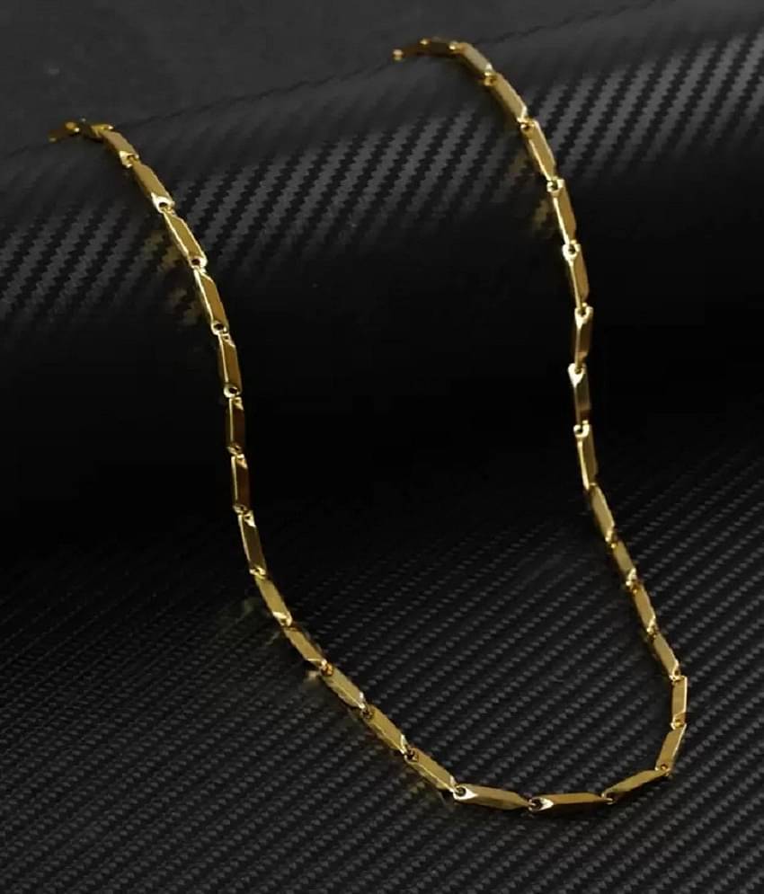 MGSV Gold Plated Alloy Chain ( Pack of 1 )