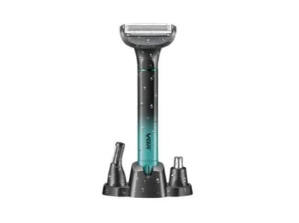 VGR V-625 Professional 3-IN-1 Mens Grooming Kit Shaver For Men (Green, Black)