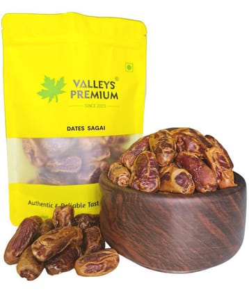 Valleys Premium Saudi Arabian Sagai Dates 800 Grams