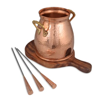 Crockery Wala And Company Handmade Table Copper Tandoor