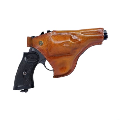 .32 Webley Revolvers Wet Moulded Holster with belt loop and clip-0.32