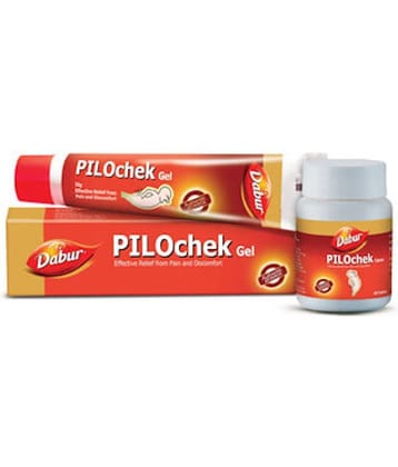 Dabur PILO CHEK TABS AND PILO CHEK GEL (PACK OF 2)