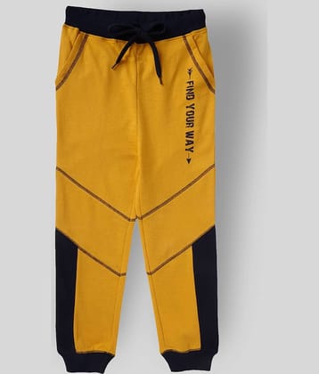 Cub Mcpaws Pack of 1 Boys Cotton Blend Trackpant ( Yellow )