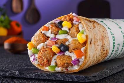 Lebanese Falafel Veggie Wrap Lebanese Falafel Veggie Wrap