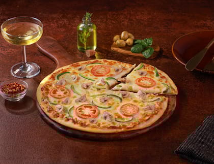 Mushroom Affair Cheese Burst Pizza [10" Large]